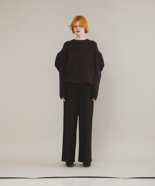 トップス LAATO tacked sleeves knit LAATO（ラート） ニット セーター tacked sleeves knit レディース
