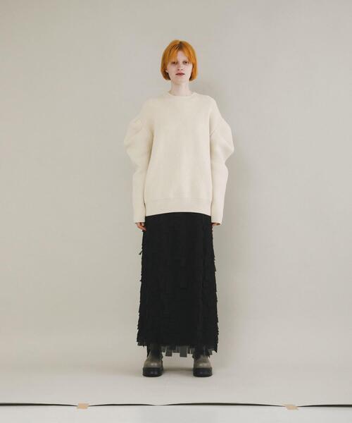 トップス LAATO tacked sleeves knit LAATO（ラート） ニット セーター tacked sleeves knit レディース