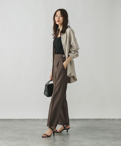 GLOBAL WORK（グローバルワーク） ワイドパンツ パンツ お手入れ