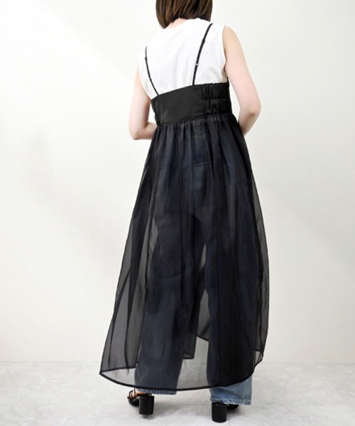 「STYLEBLOCK」 キャミソールワンピース M ブラック レディース_画像5