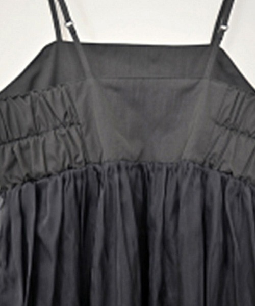 「STYLEBLOCK」 キャミソールワンピース M ブラック レディース_画像6