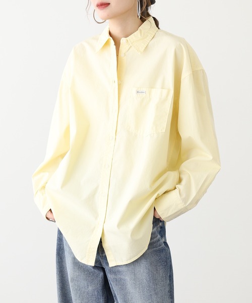 ブラウス シャツ GUESS JEANS GJ LS OS POCKET SHIRT ゲス 折り襟 クラシックカラー 胸ポケット 長袖シャツ | ブランド登録なし | 15