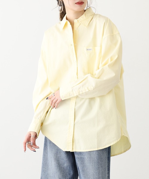 ブラウス シャツ GUESS JEANS GJ LS OS POCKET SHIRT ゲス 折り襟 クラシックカラー 胸ポケット 長袖シャツ | ブランド登録なし | 17