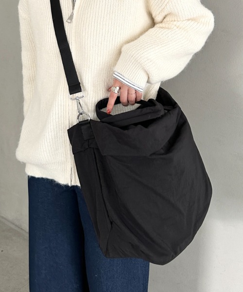 アタオ アンディ ショルダー トートバッグ レザー ブラックA4収納可 アタオ アンディ ショルダー トートバッグ レザー ブラックA4収納可