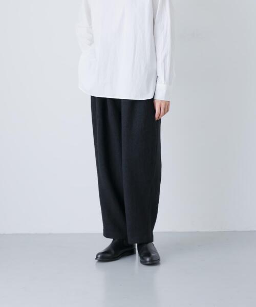 かぐれ パンツ ウールテーパードパンツ レディース : ZOZOTOWN Yahoo