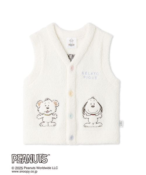 gelato pique（ジェラートピケ） パジャマ 「PEANUTS PUPPIES」「KIDS