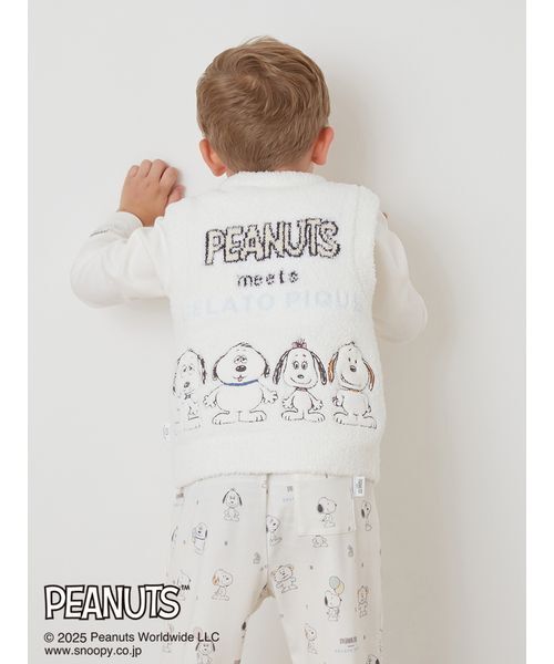 gelato pique（ジェラートピケ） パジャマ 「PEANUTS PUPPIES」「KIDS