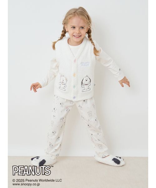 gelato pique（ジェラートピケ） パジャマ 「PEANUTS PUPPIES」「KIDS