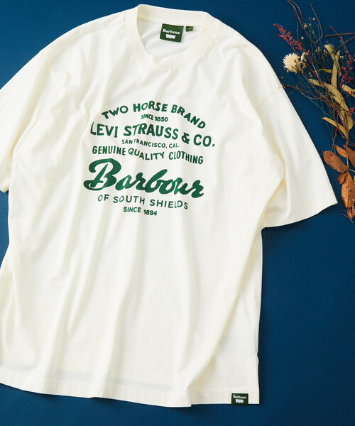 Barbour（バブアー） tシャツ Barbour x Levi's/バブアー × リーバイス