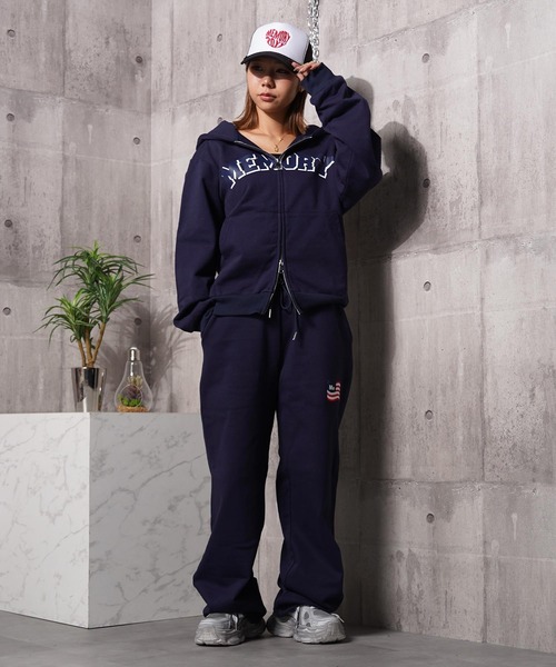 MEMORY スウェットパンツ ジャージ メンズ レディース : ZOZOTOWN