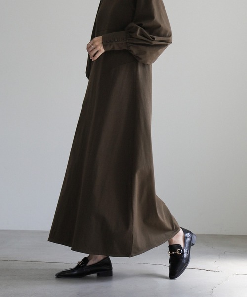 「select MOCA」 長袖ワンピース FREE ブラウン レディース_画像2