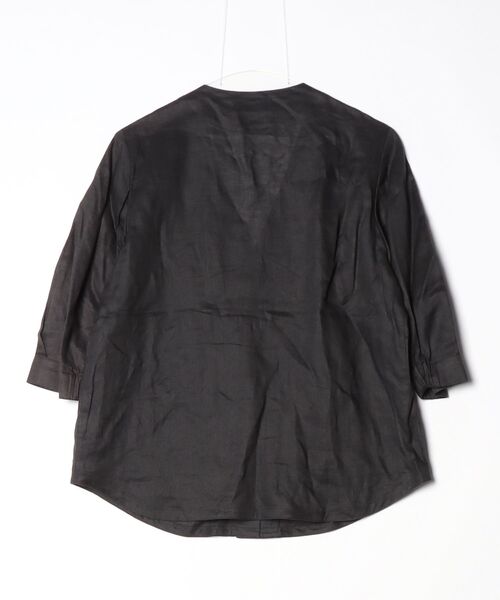 「BEAUTY&YOUTH UNITED ARROWS」 7分袖ブラウス - ブラック レディース_画像2