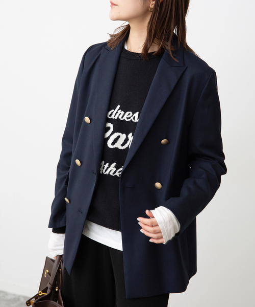 SLOBE IENA（スローブイエナ） テーラードジャケット FREE グレー