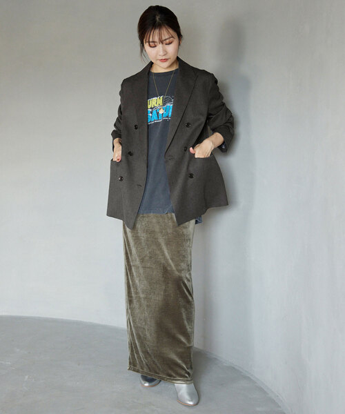 SLOBE IENA（スローブイエナ） テーラードジャケット FREE グレー