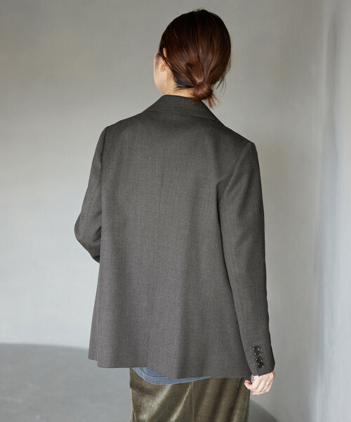 SLOBE IENA（スローブイエナ） テーラードジャケット FREE グレー