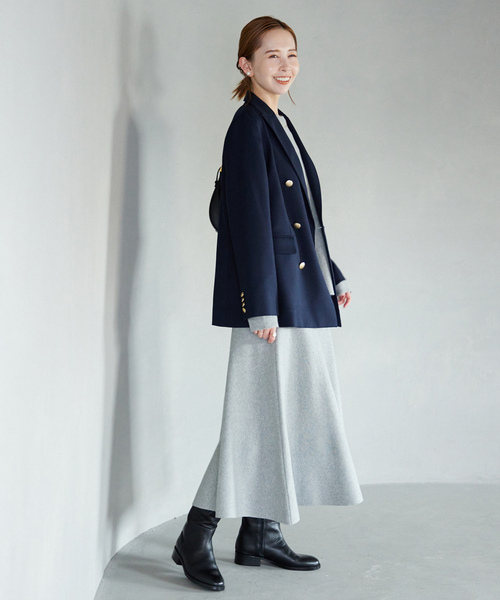 SLOBE IENA（スローブイエナ） テーラードジャケット FREE グレー