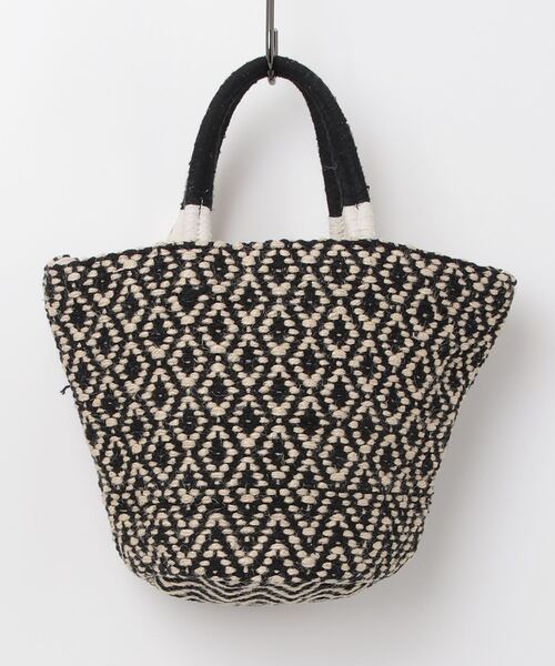 「Ray BEAMS」 「beej」かごバッグ ONE SIZE ブラック レディース_画像2