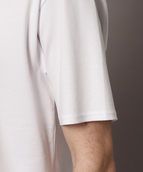 「DRESSTERIOR」 半袖Tシャツ 92 ライトグレー メンズ_画像6