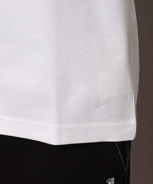 「DRESSTERIOR」 半袖Tシャツ 92 ライトグレー メンズ_画像7