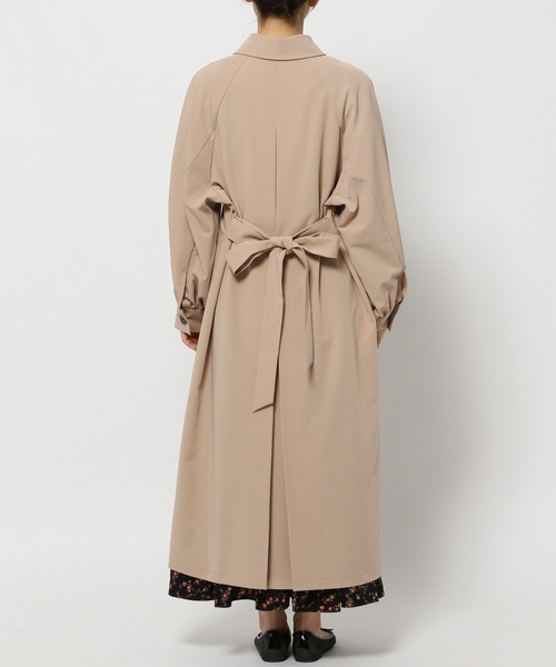 「mysty woman」 トレンチコート SMALL ベージュ レディース_画像7