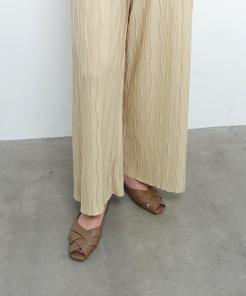 「neue diffusion」 パンプス 24cm ブラック レディース_画像6