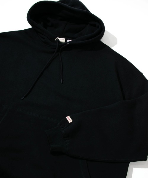 「go slow caravan」 プルオーバーパーカー MEDIUM コーラルピンク メンズ_画像3