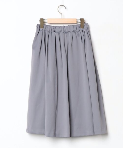 「MODE ROBE」 フレアスカート - グレー レディース_画像2