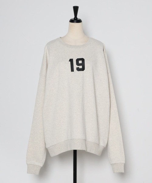 「Bonjour Sagan」 スウェットカットソー FREE ネイビー レディース_画像2