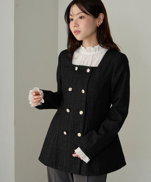 Cherir Mignon ジャケット ノーカラージャケット 「Cherir Mignon