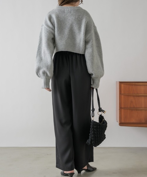 NEUNA（ヌナ） 長袖ニット FREE ライトグレー レディース : ZOZOTOWN