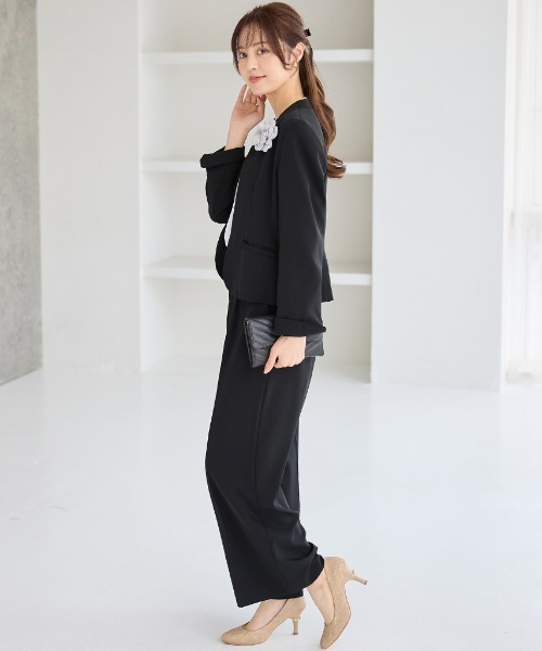 alotta（アロッタ） セットアップ 「ブラウス付き3点セット」洗える