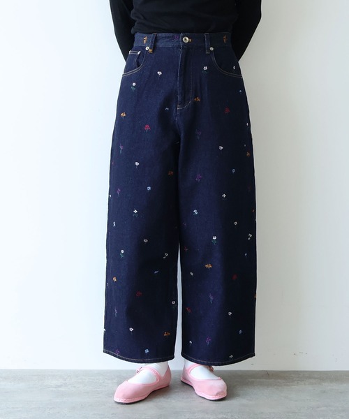 ビュルデサボン yuni 11oz デニム バックゴム 5ポケットパンツ 25年 AMBIDEX Store △11oz デニム バックゴム 5ポケットパンツ(M