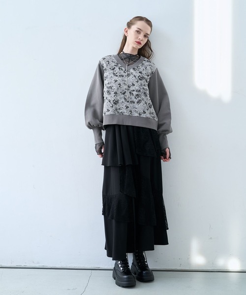 HARE（ハレ） スカート フリルレーススリットスカート(HARE