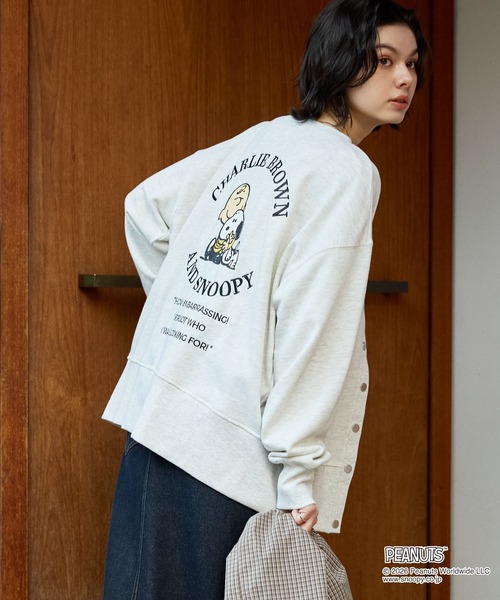 PEANUTS カーディガン 「PEANUTS / SNOOPY」別注 ピーナッツ