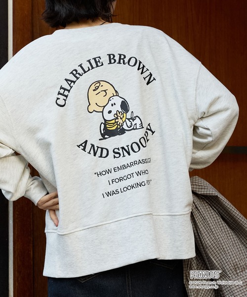 PEANUTS カーディガン 「PEANUTS / SNOOPY」別注 ピーナッツ
