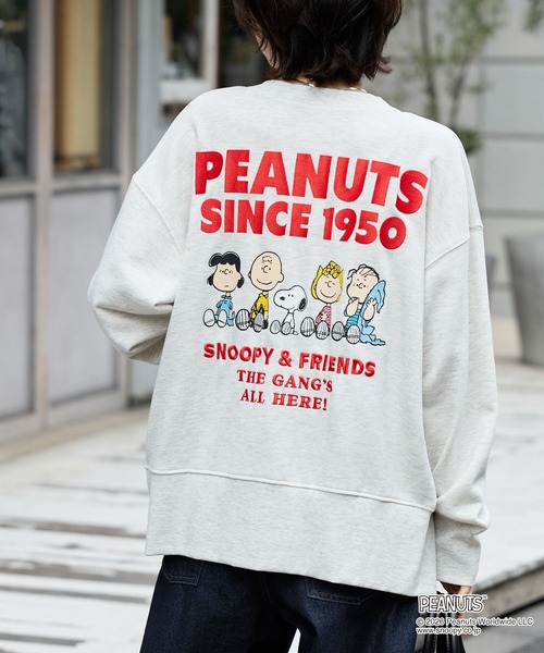 PEANUTS カーディガン 「PEANUTS / SNOOPY」別注 ピーナッツ