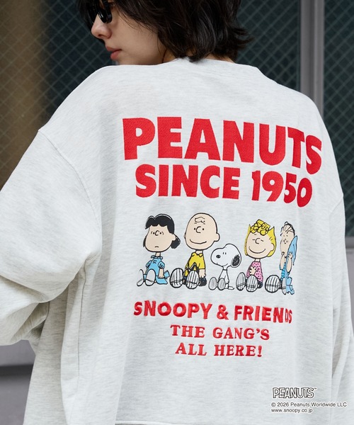 PEANUTS カーディガン 「PEANUTS / SNOOPY」別注 ピーナッツ