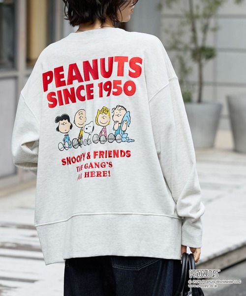 PEANUTS カーディガン 「PEANUTS / SNOOPY」別注 ピーナッツ