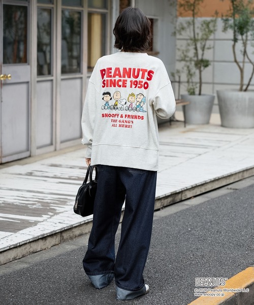 PEANUTS カーディガン 夏 「PEANUTS / SNOOPY」別注 ピーナッツ