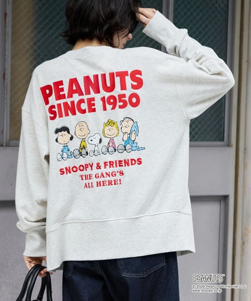 PEANUTS カーディガン 「PEANUTS / SNOOPY」別注 ピーナッツ