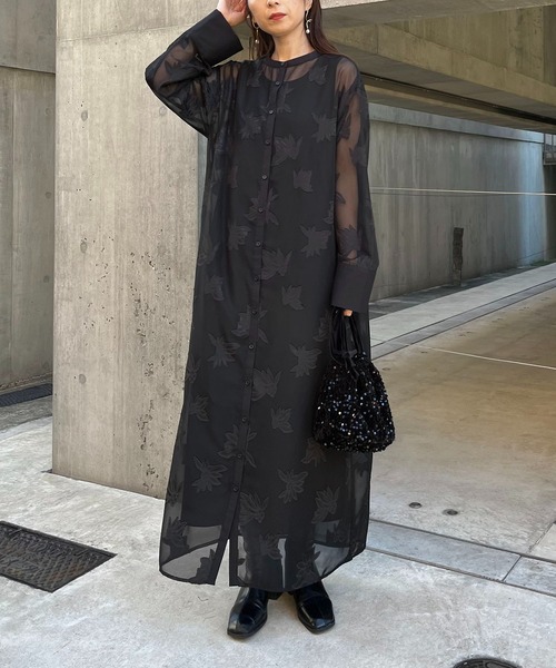 CAPRICIEUX LE'MAGE（カプリシューレマージュ） 長袖ワンピース S