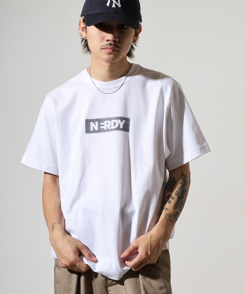 「NERDY」 半袖Tシャツ S レッド メンズ_画像3