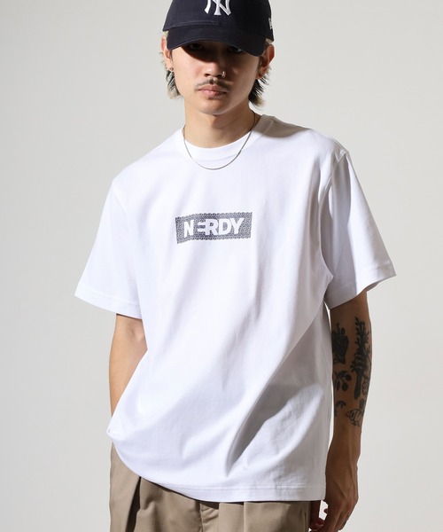 「NERDY」 半袖Tシャツ S レッド メンズ_画像4