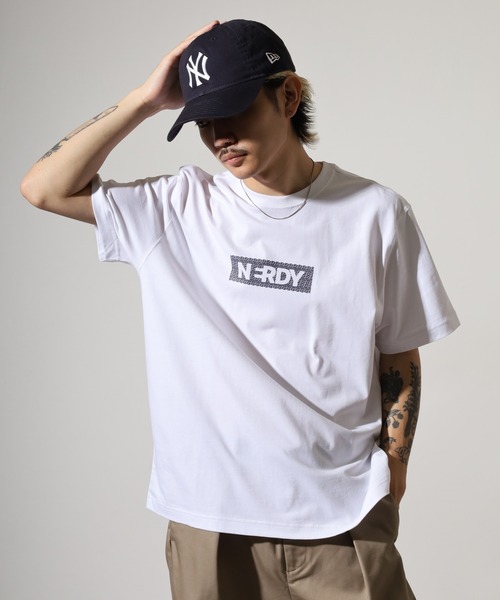 「NERDY」 半袖Tシャツ S レッド メンズ_画像5