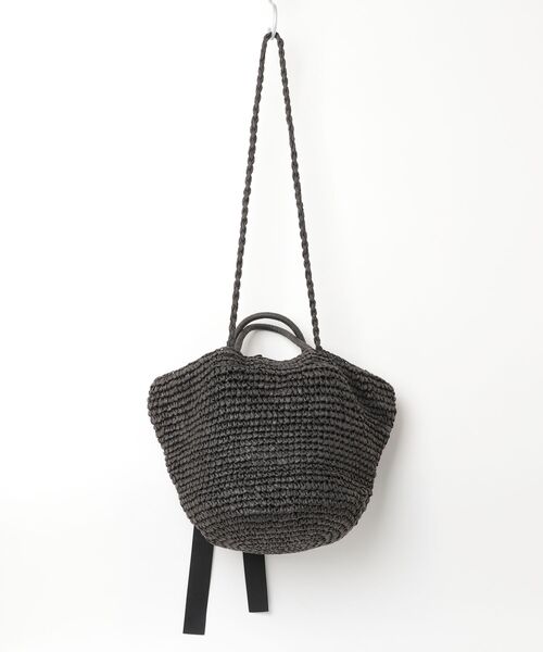 「Bilitis dix-sept ans」 リボン2WAYバッグ - ブラック レディース_画像2