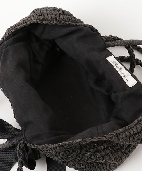 「Bilitis dix-sept ans」 リボン2WAYバッグ - ブラック レディース_画像4