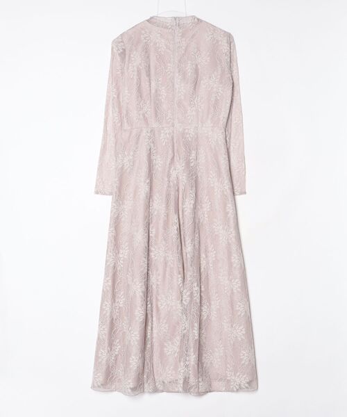 「kaene」 長袖ワンピース 38 グレイッシュベージュ レディース_画像2