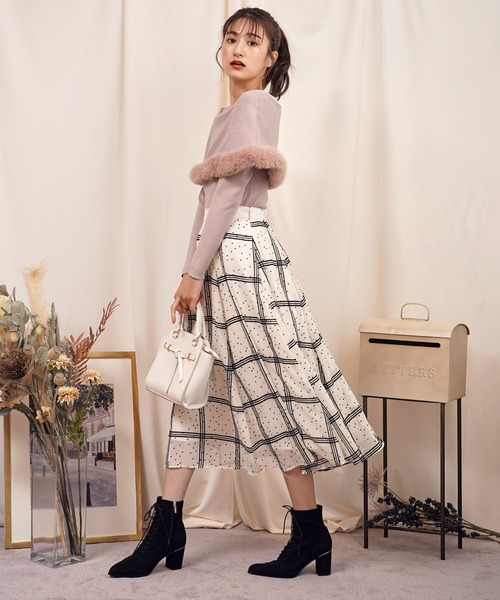 「NOELA」 長袖ニット フリー ピンク レディース_画像7