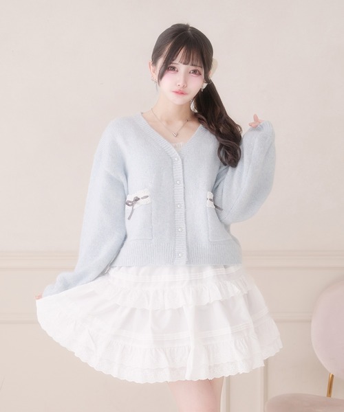 Pal elfy スカート コットンレースフリルスカート : ZOZOTOWN Yahoo!店