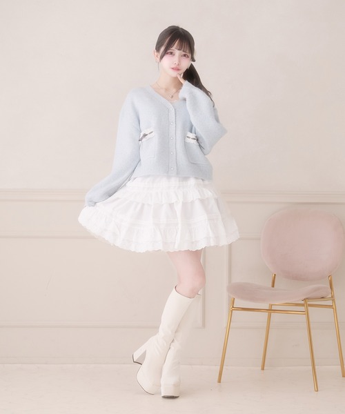 Pal elfy スカート コットンレースフリルスカート : ZOZOTOWN Yahoo!店 Pal elfy スカート コットンレースフリルスカート : ZOZOTOWN Yahoo!店